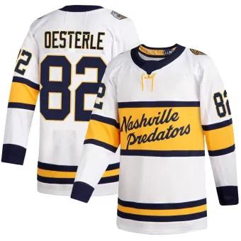 Men's Jordan Oesterle Nashville Predators 2020 Winter Classic Player Jersey - White Authentic