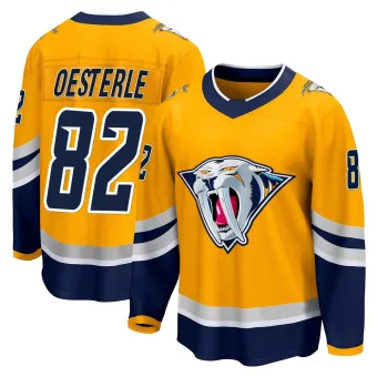 Men's Jordan Oesterle Nashville Predators Special Edition 2.0 Jersey - Yellow Breakaway