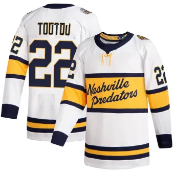 Men's Jordin Tootoo Nashville Predators 2020 Winter Classic Jersey - White Authentic