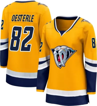Women's Jordan Oesterle Nashville Predators Special Edition 2.0 Jersey - Yellow Breakaway