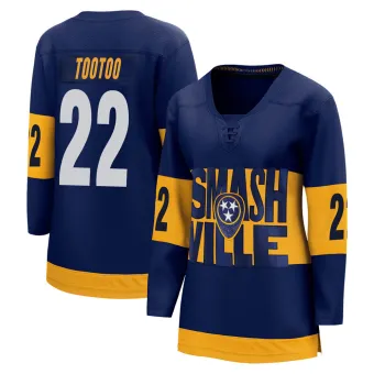 Women's Jordin Tootoo Nashville Predators 2022 Stadium Series Jersey - Navy Breakaway