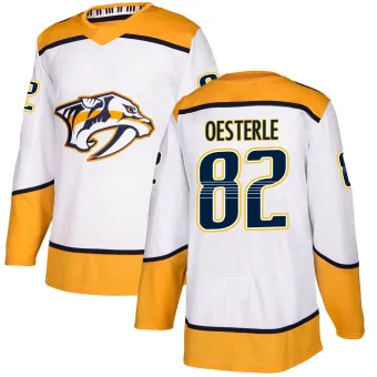 Youth Jordan Oesterle Nashville Predators Away Jersey - White Authentic
