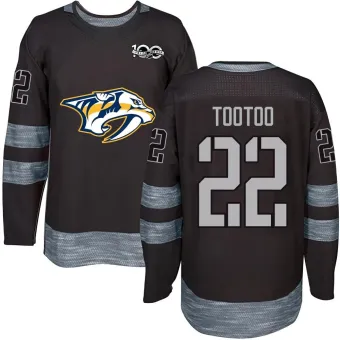 Youth Jordin Tootoo Nashville Predators 1917-2017 100th Anniversary Jersey - Black Authentic