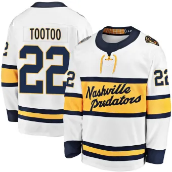 Youth Jordin Tootoo Nashville Predators 2020 Winter Classic Jersey - White Breakaway