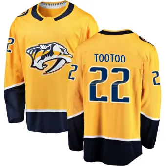 Youth Jordin Tootoo Nashville Predators Home Jersey - Gold Breakaway