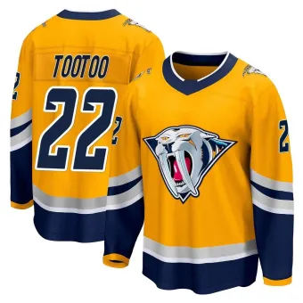 Youth Jordin Tootoo Nashville Predators Special Edition 2.0 Jersey - Yellow Breakaway